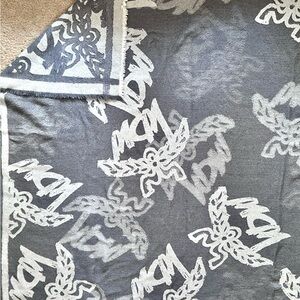 MCM Wool Logo Scarf